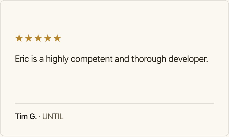 Tim Gordon's five-star review of the work