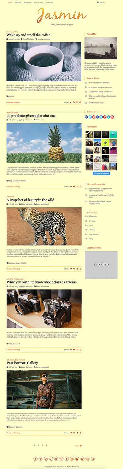 Free Minimal WordPress Blog Theme Download Free Minimal WordPress Blog Theme Download